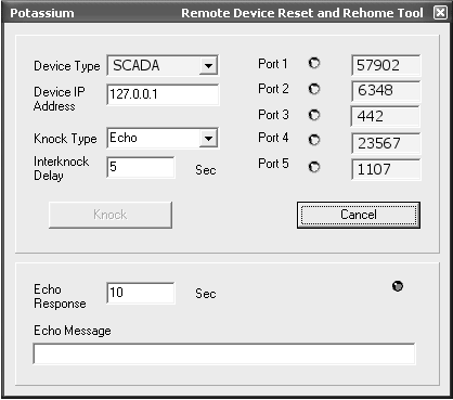 Potassium remote device signaling toolset